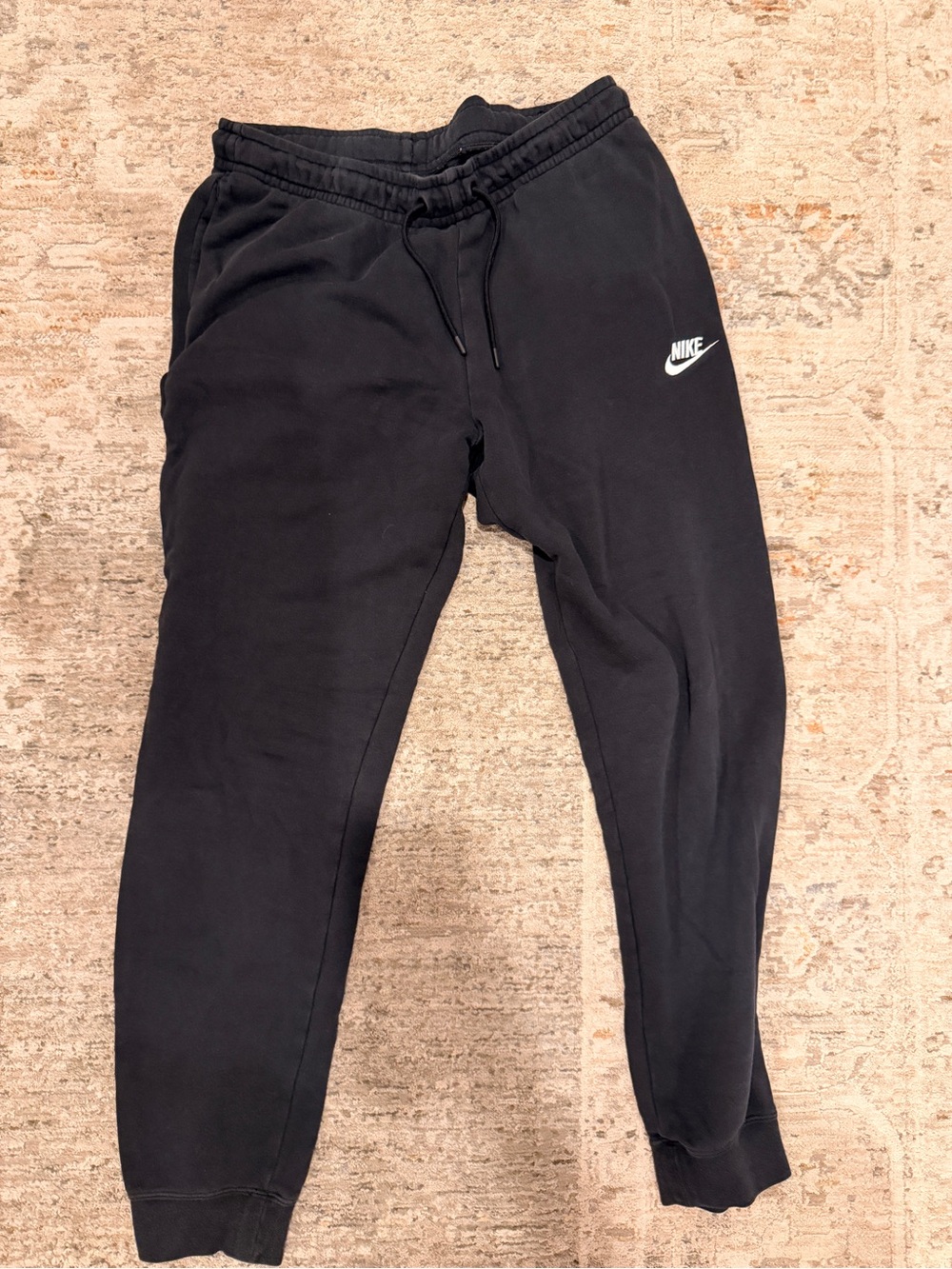 Nike Black Fleece Joggers - Classic Logo